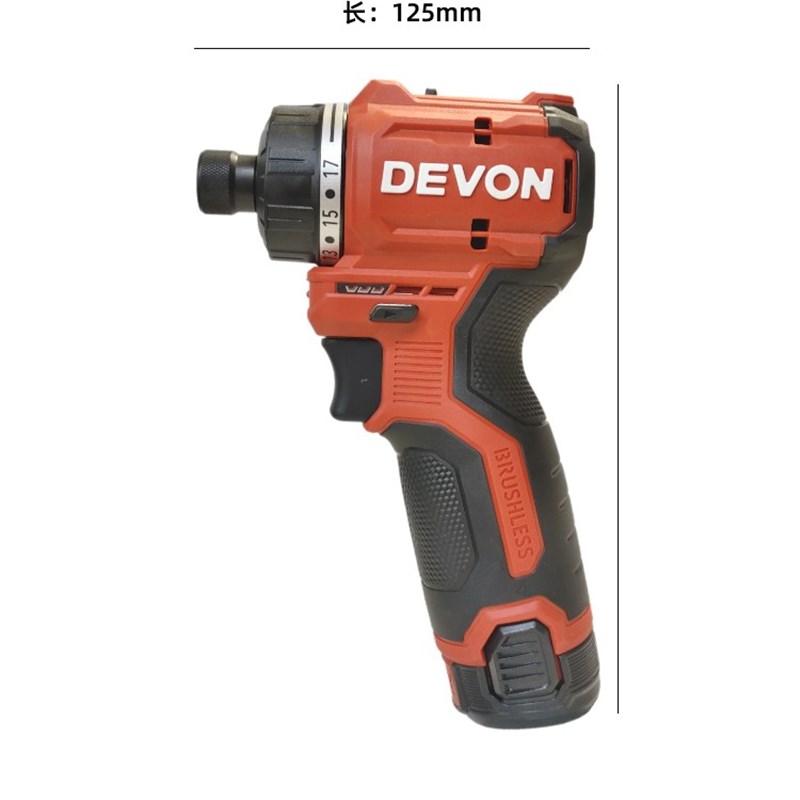 大有锂电手钻无g刷电动螺丝批5208-LI-12H 家用迷你锂电钻手持电