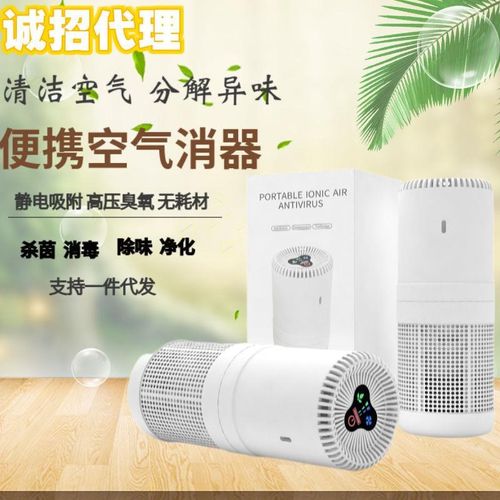 空气消毒器车载家用净化杀毒除异味甲I醛静电吸咐无耗材高压臭氧