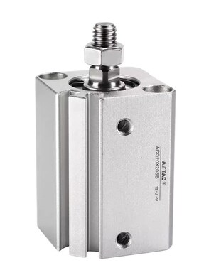 原装亚德客超薄气缸ACQ12/16/20/25/32/40/50/63/80/100 外螺纹