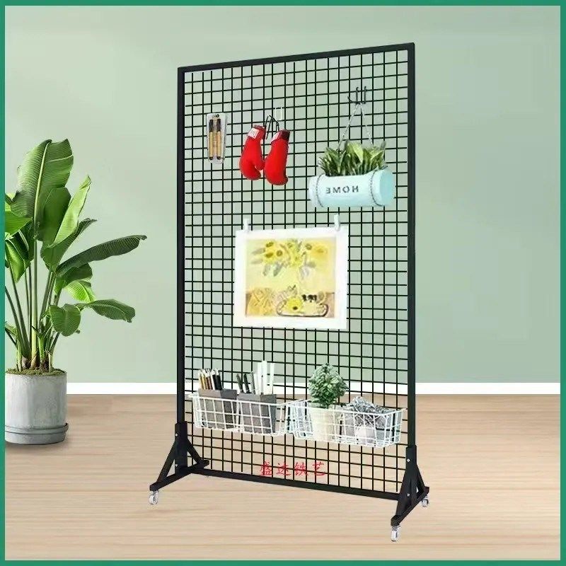 货架铁网格网架铁丝网展示网格幼儿园作品置物架收纳铁艺网格挂钩,商业/办公家具,置物架/陈列架/储物架/展示架,淘宝优惠券,粉丝福利购,淘宝优惠卷
