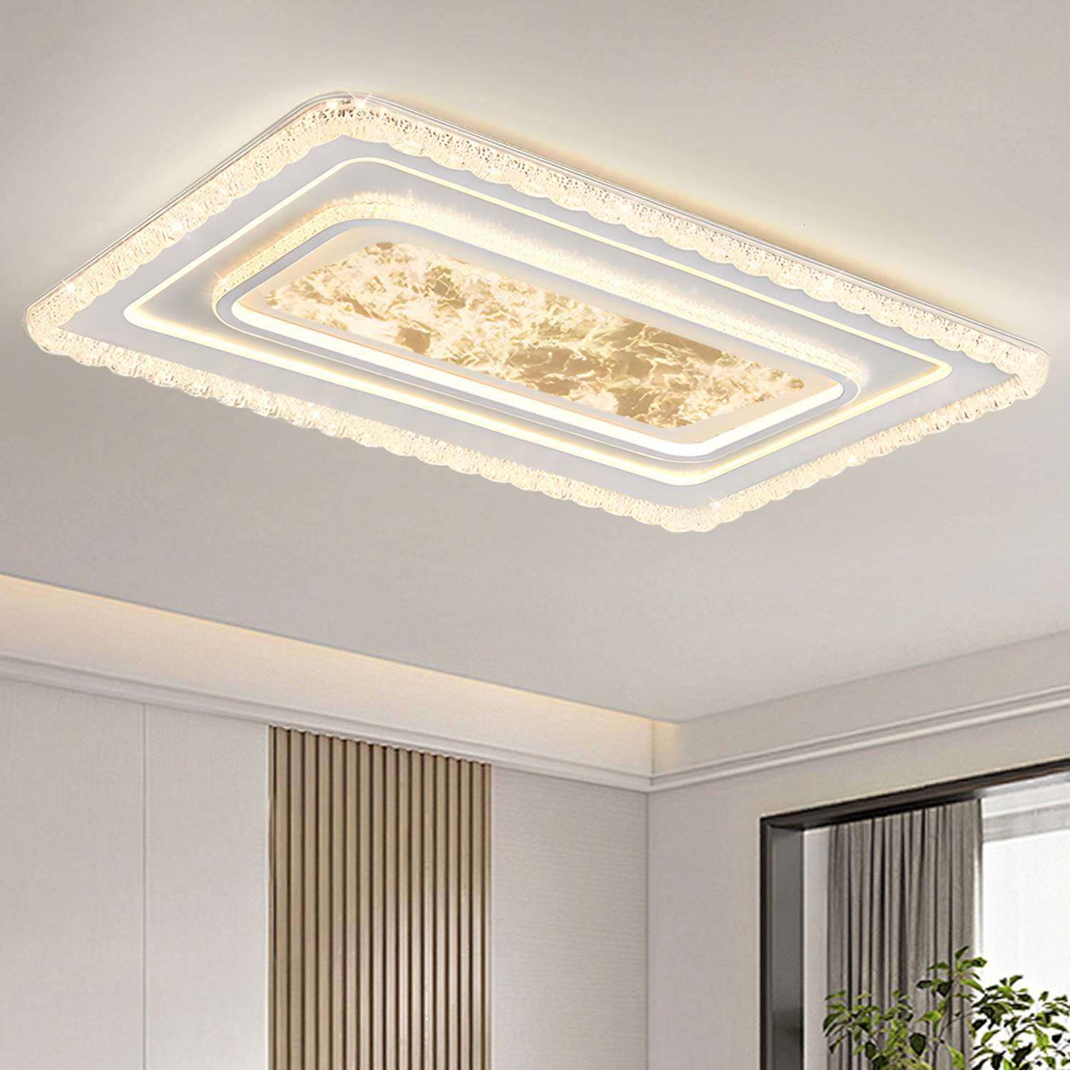 卧室吸顶灯意式极简轻奢大气高级感云雾全光谱护眼主卧客厅吸顶灯,3C数码配件,USB灯,淘宝优惠券,粉丝福利购,淘宝优惠卷