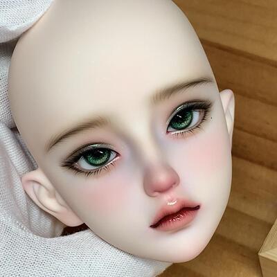 【TrueCom】BJD娃头◆尤兰/yolan 娃娃女三分素头3分单头官方原创