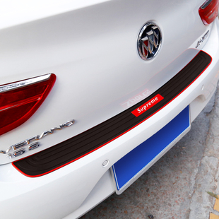 汽车改装 饰条门槛后护板 后备箱防护条保险杠防撞防擦橡胶条尾门装