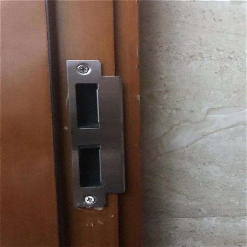 卧室导向门锁具配件锁体房间片木门锁舌盒锁片内门锁扣片锁舌挡片