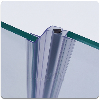 淋浴房配件浴室玻璃隔断推拉移门错位密封磁吸防风挡水封边胶条