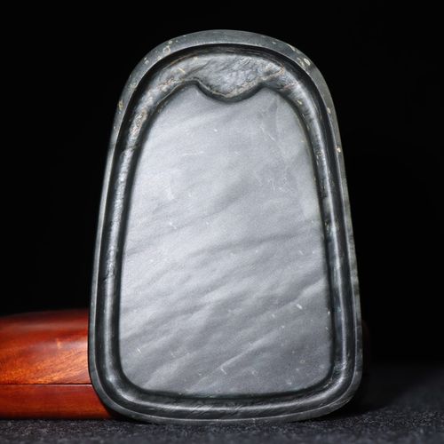 发墨如油龙尾老坑稀有石源核心产区砚石罗纹坑歙砚书法书画砚台