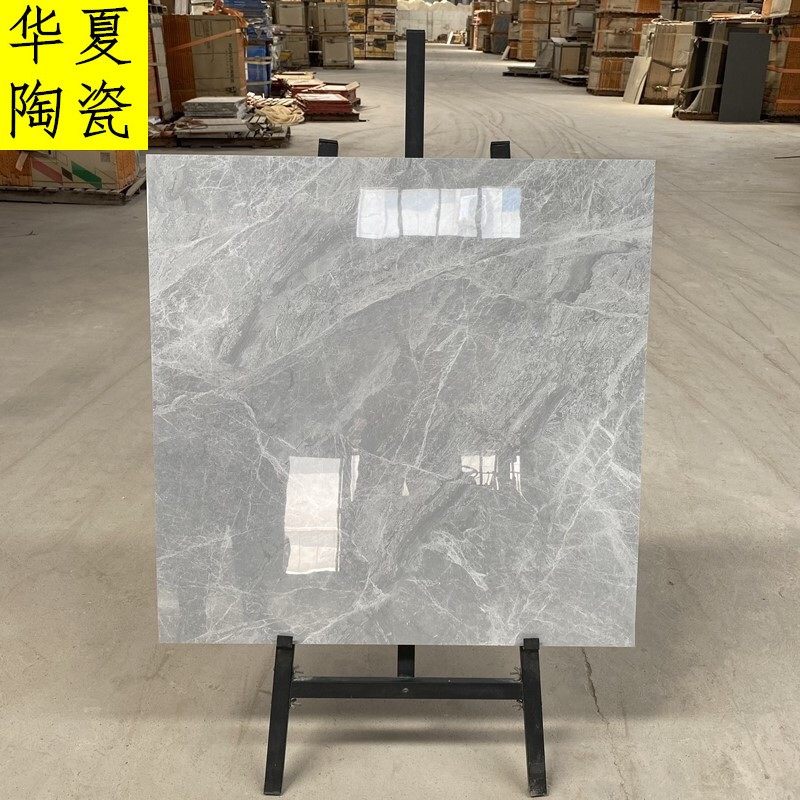 客厅通体大理石瓷砖地砖800x800大厅卧室广东灰色耐磨防滑地板砖