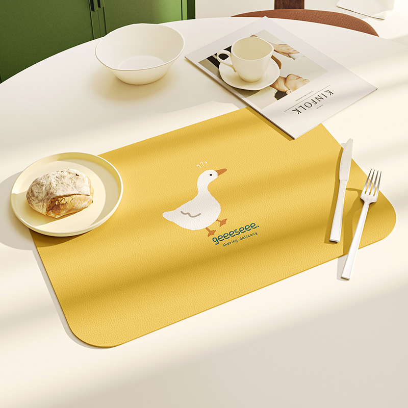 隔热垫防烫网红餐垫可爱卡通防水防油餐桌垫家用餐具垫餐布垫碗垫