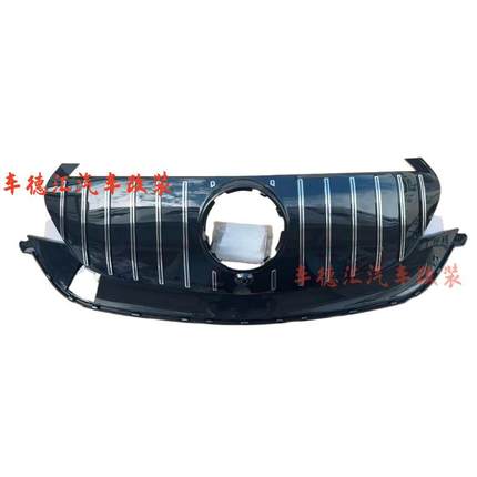 适用于奔驰EQC350AMG53中网前进气网前装饰网前格栅
