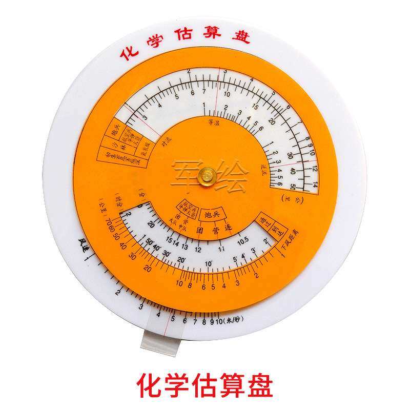 化学估算盘 核估算盘（甲型） 核估算盘（乙型）