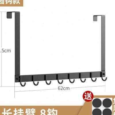 门后挂钩门厚5cm卧室不u锈钢免打孔无痕门上挂衣架门背式衣帽收