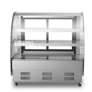 乐创(lecon)凉菜展示柜卤菜冷藏柜鸭脖烧烤串串点菜柜饮料水果