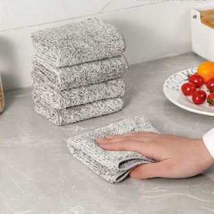 Cloth Absorpti Fiber 極速Bamboo Cleaning Water Charcoal Rags