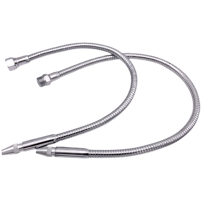 机床金属冷却管车床冷却水管带调节开关万向铁管喷水管2分3分4分