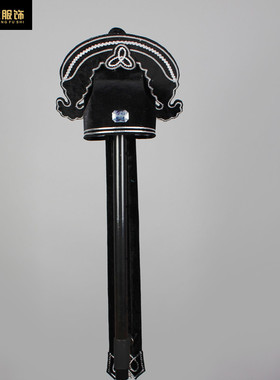 越剧黄梅戏昆区戏曲盔帽牡丹亭穷生帽高方巾 柳梦梅小生巾