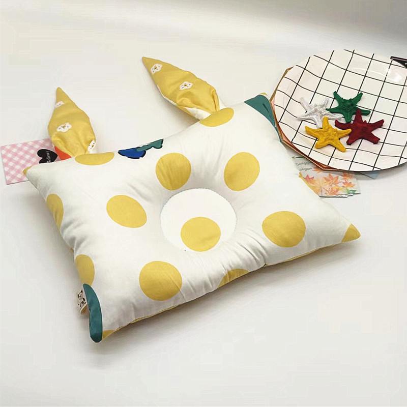 宠物狗狗猫咪睡觉小枕头保护颈椎枕垫子泰迪比熊床上用品通用粉色