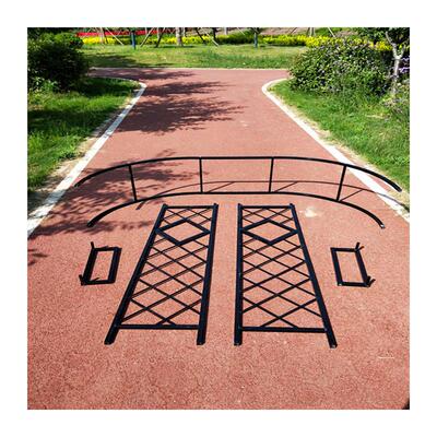 极速拱门爬藤架 拱形花架网格花架黄瓜藤架 葡萄铁线莲架种植架镀