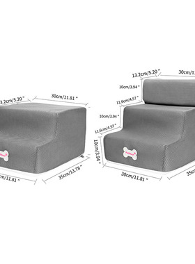 Escadas do c?o 2/3 camadas casa do c?o pet sof cama esca