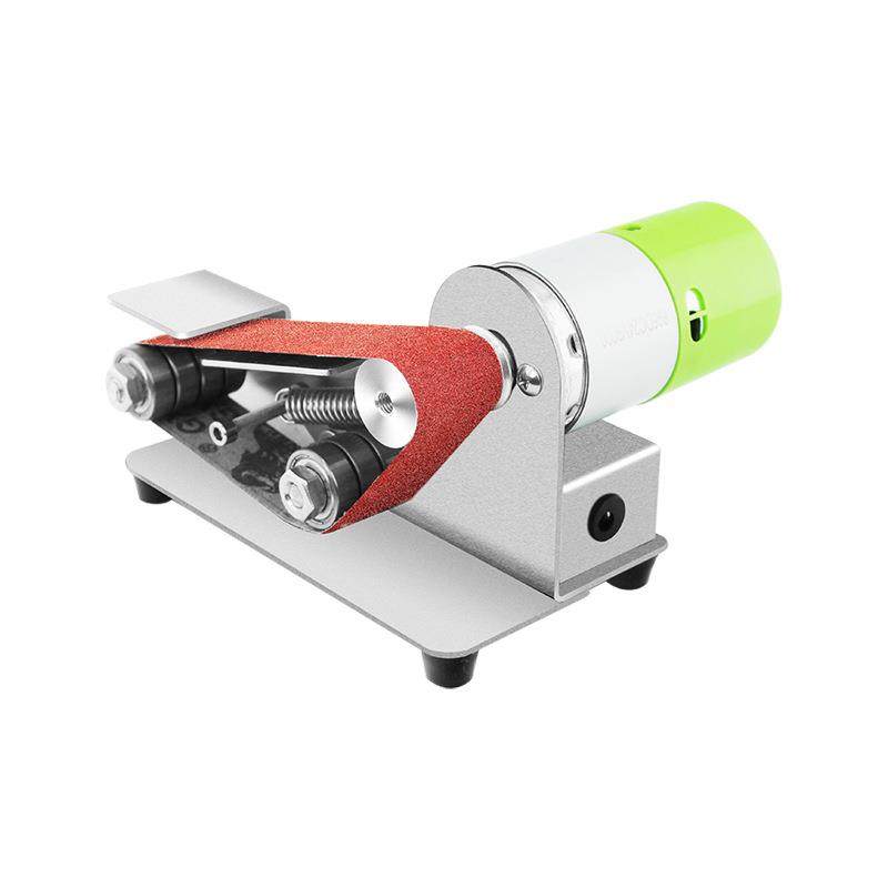 小型迷你电动砂带机DIY磨刀机台式打磨机抛光机开刃机磨刀,机械设备,砂磨机,淘宝优惠券,粉丝福利购,淘宝优惠卷