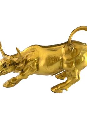 铜牛摆件华尔街牛旺市牛十二生肖牛摆件工艺品
