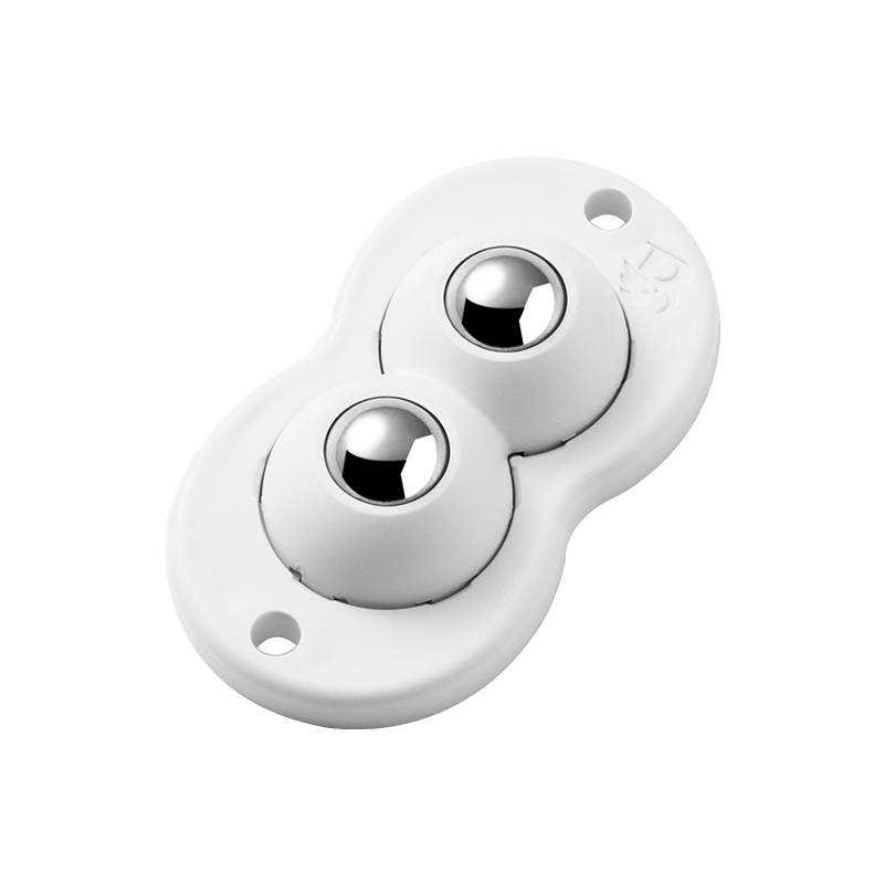 静音脚轮推车可粘贴小轮子滚珠式迷你万向轮家具底座牛眼轮尼龙轮