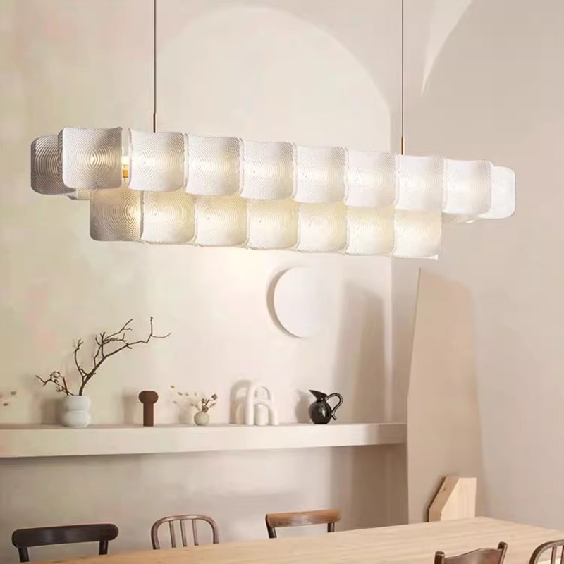 侘寂风客厅吊灯法式奶油轻奢2023新款大气餐厅卧室样板房设计师灯