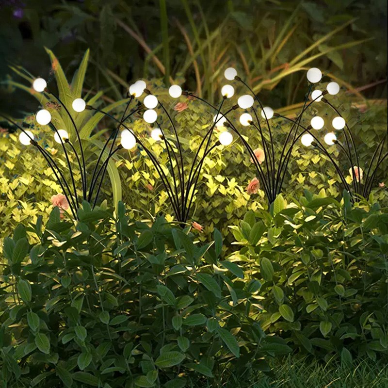 户外防水灯萤火i虫灯景观庭院装饰氛围花园灯草坪灯太阳能灯地插