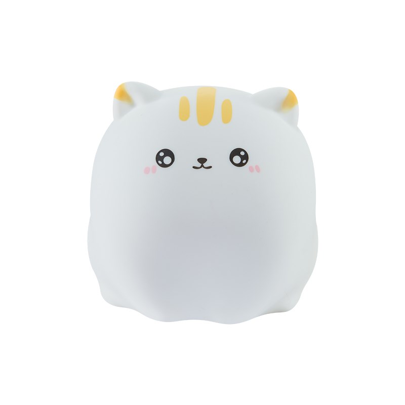 六一小猫硅胶LEDk小夜灯充电式卧室床头睡眠拍拍伴睡520节生日礼