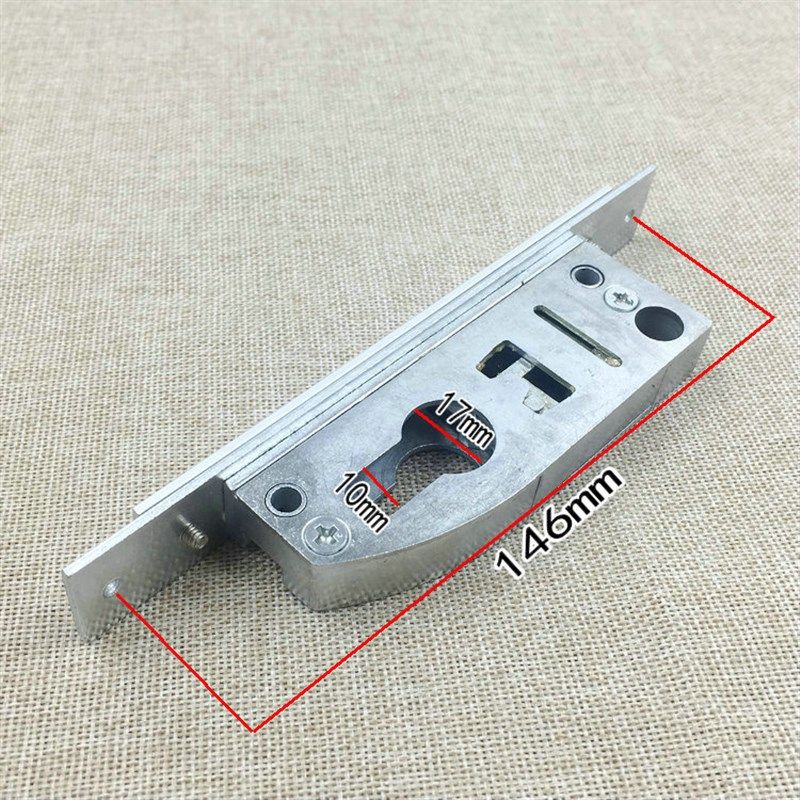 201地锁,有框门锁 有框玻璃门锁 圆舌头插锁 不锈钢铝框平头锁