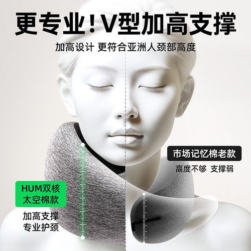 鸵鸟u型枕护颈枕靠枕午睡枕头坐飞机开车用旅行睡觉脖枕支撑力强