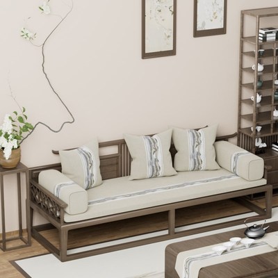 乳胶沙发垫红木实木沙发坐垫w垫子新中式老式木质客厅高端定制定