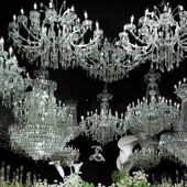 2024新款 饰灯 水晶吊灯婚礼酒店宴会厅婚礼堂顶部装 婚庆法式 欧式