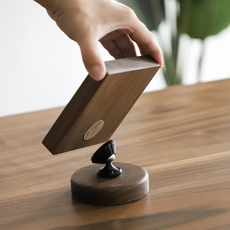 实木二维码展示牌微信支付宝收款收钱付H款桌牌收银柜台摆台扫码