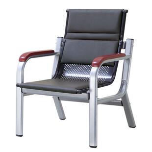 t*椅三人位连排办公沙发茶几组合接待沙发铁架等候椅长条候诊排椅