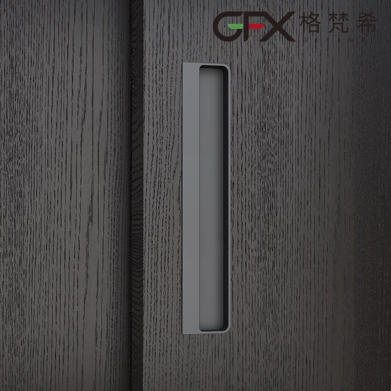 移动门无轨幽灵门拉手厨房卫生间推拉门I把手吊轨推拉巴士门暗扣
