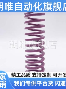 SWC6 8 10 12 14 16 18 20 22 25 27 30外径紫色弹簧矩形模具弹簧