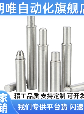 MPFL MPFH1.5/2/3/4/5-1.5/3/6/9/4/8/12不锈钢小径弹簧柱塞平头