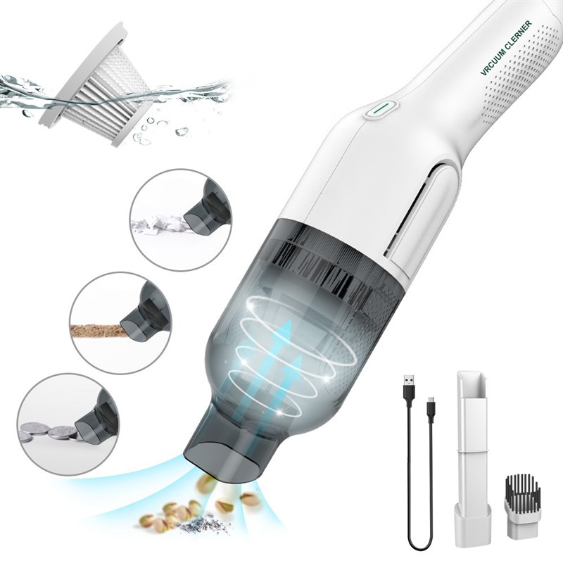 车载吸尘器无线手持便捷式迷你车用吸尘器充电小型车家两用大吸力