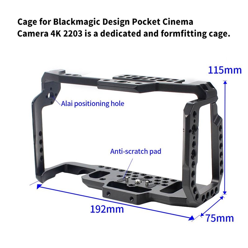 BMPCC 4K/6K相机兔笼 全包围兔笼4K摄影套件摄像机配件