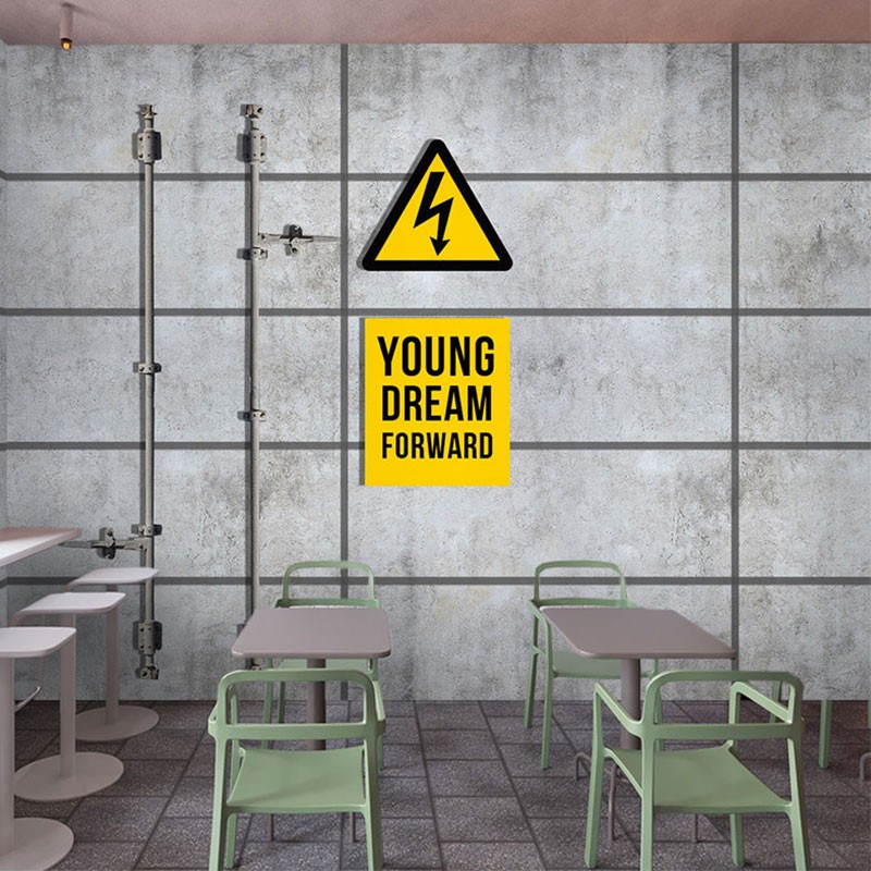 仿硅藻泥墙纸服装店咖啡叙利亚风装饰壁纸工业风办公室舞蹈室直播