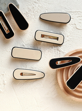 2pc New Kroean Elegant geometric Hairgrip Hair Clips for Gir