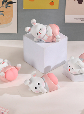 解压电脑桌面装饰小摆件屁屁君创意可爱办公室生日减压小礼物女生