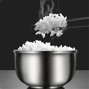 Stainless Insulati Noodle 新品 Bowl Double Instant Steel