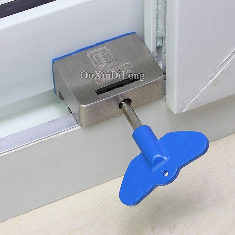 New-style Sliding door and window locks plastic steel window