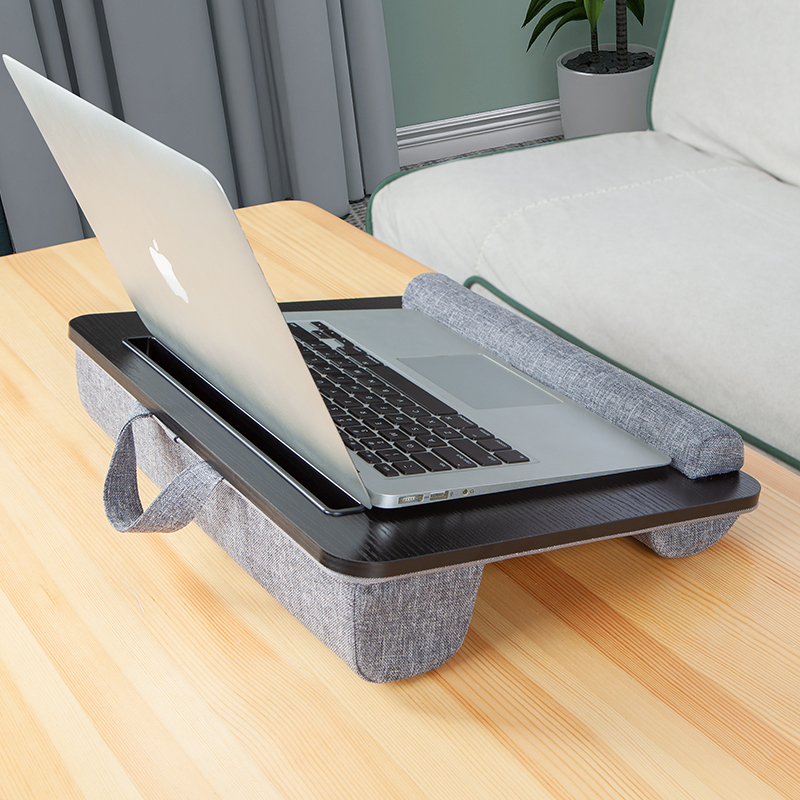 桌面笔记本办公支架车载膝上电脑桌ipadk平板学习上网课小桌子