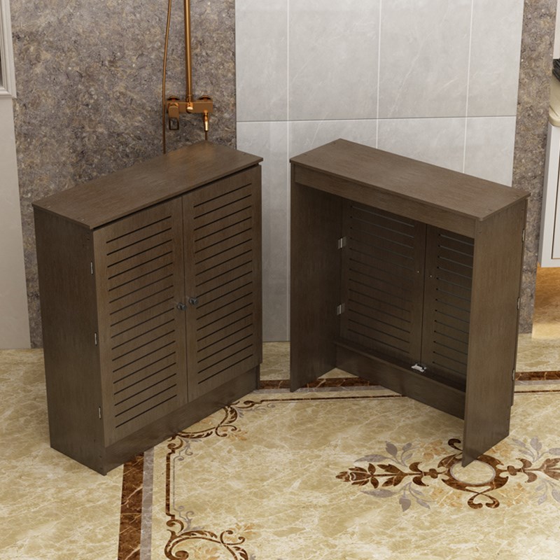 地暖分水器遮挡柜暖气遮挡罩x燃气表管道遮丑水表电表多媒体装饰