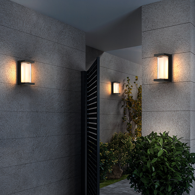 户外壁灯防水gled庭院灯别墅外墙灯大门两侧室外阳台灯简约墙壁灯