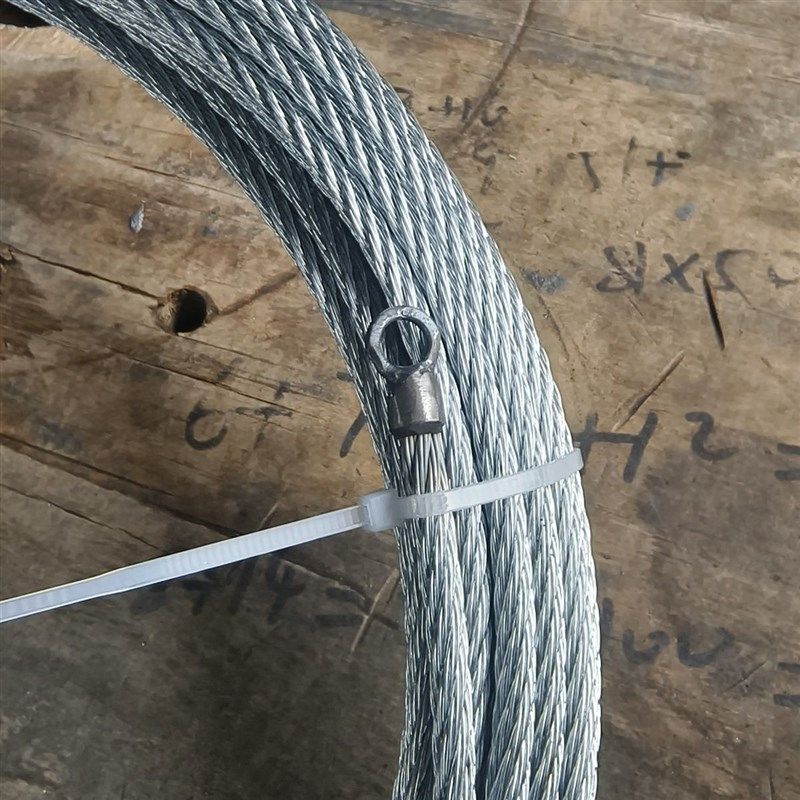 钢芯定制钢丝绳电工稳固耐用焊接铁管电力施工穿线钢丝绳,基础建材,钢丝绳,淘宝优惠券,粉丝福利购,淘宝优惠卷
