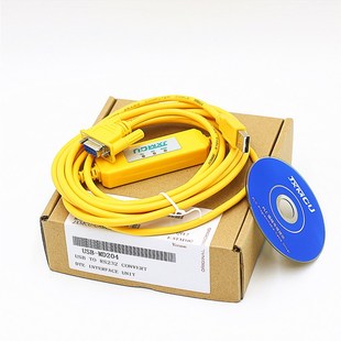 信捷文本OP320/MD204L编程线缆人机触摸屏usb转串口DB9孔数据线