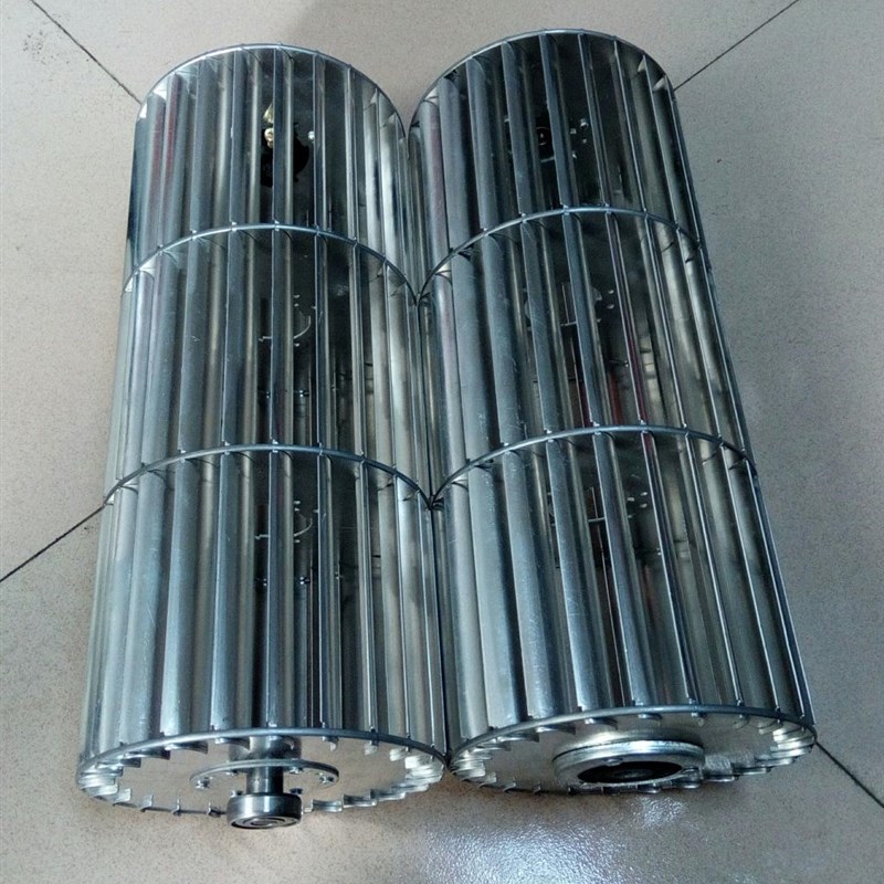 铝合金耐高温风幕机l风轮横流风叶滚筒配件金属风轮12/15/18防腐